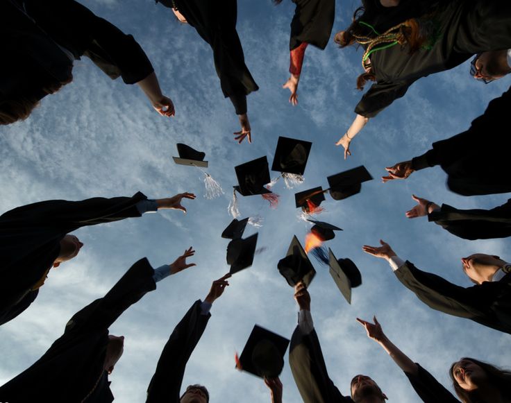 International students studying together